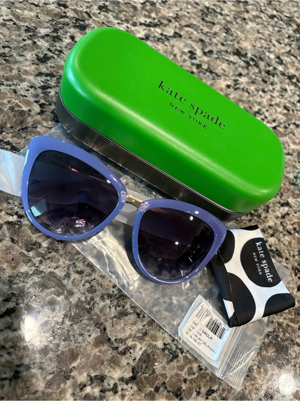 Kate Spade Women's Lavender Cat-Eye Sunglasses